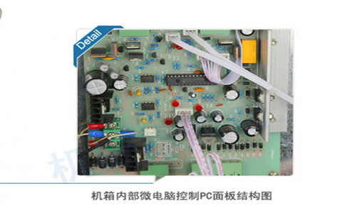 全自動袋泡茶包裝機機箱內部電路